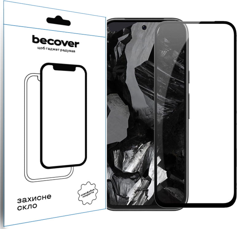 Захисне скло BeCover для Google Pixel 8a Black (711663)