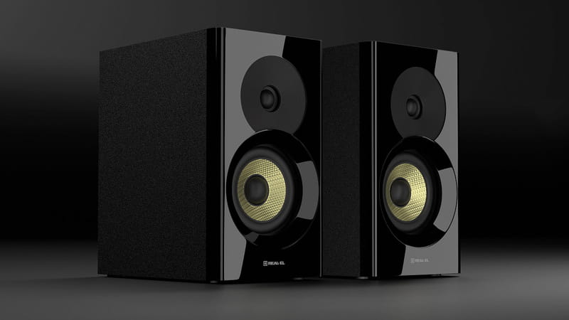 Акустична система REAL-EL S-470 Black