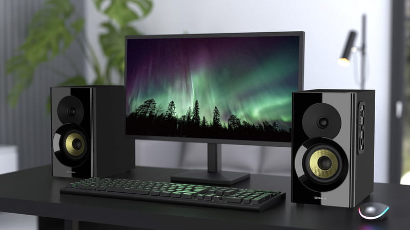 Акустична система REAL-EL S-470 Black