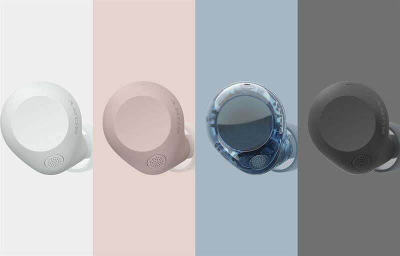 Bluetooth-гарнитура Sony WF-C710N Glass Blue (WFC710NL.E)