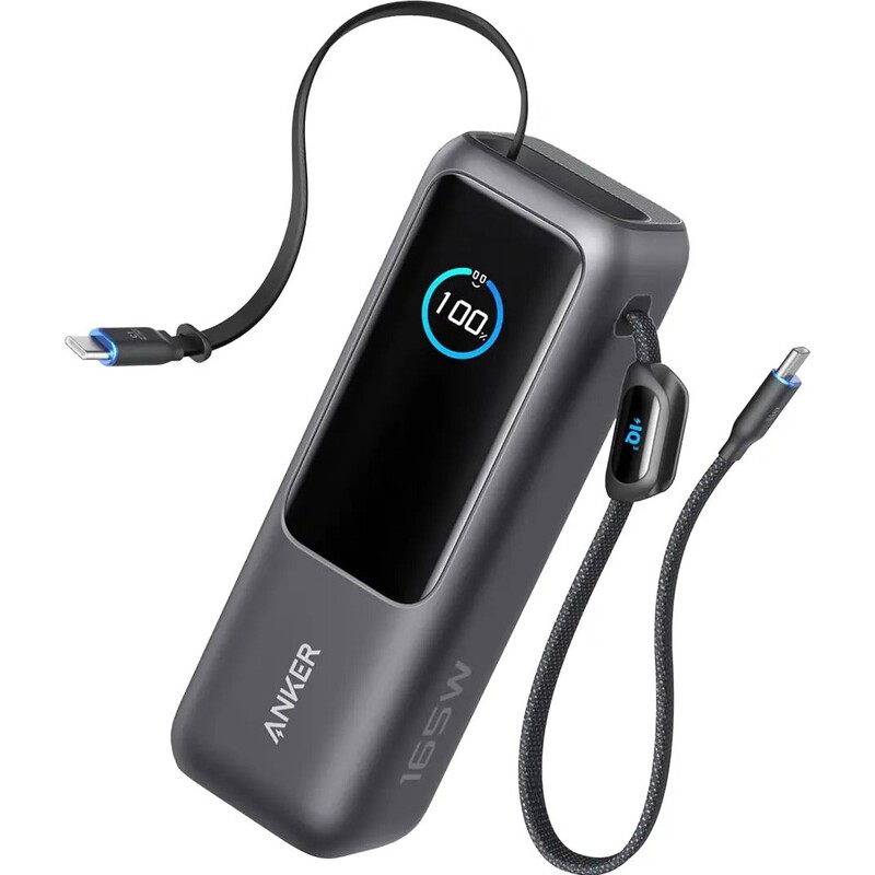 Універсальна мобільна батарея Anker Laptop 25000mAh 165W Space Black (A1695H11)