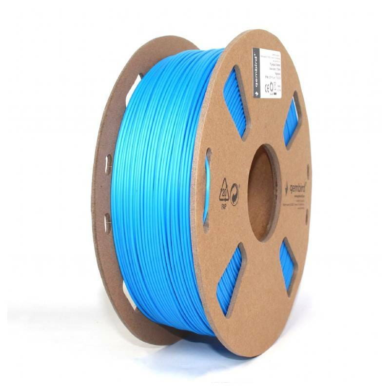 Филамент пластик Gembird для 3D-принтера 3DP-PLA 1.75 мм 1 кг, синий (3DP-PLA+1.75-02-B)