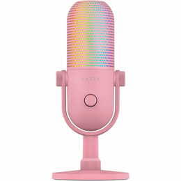 Мікрофон Razer Seiren V3 Chroma Quartz (RZ19-05060300-R3M1)