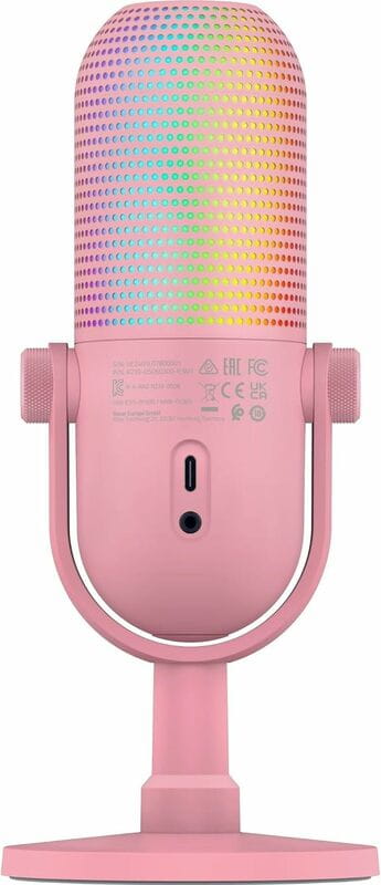 Мікрофон Razer Seiren V3 Chroma Quartz (RZ19-05060300-R3M1)