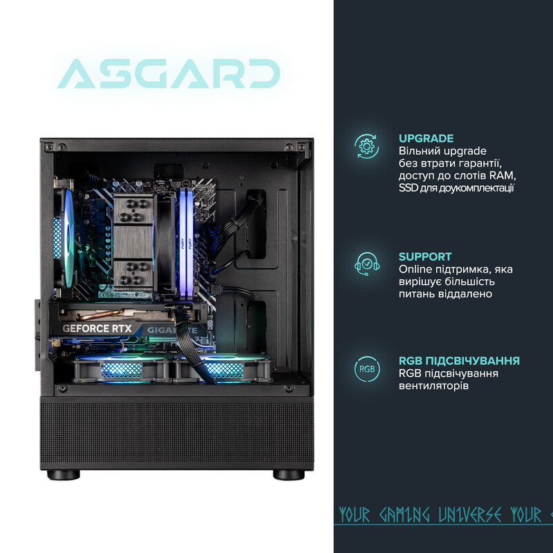 Персональный компьютер ASGARD Eir (A84F.32.S15.57.10196)