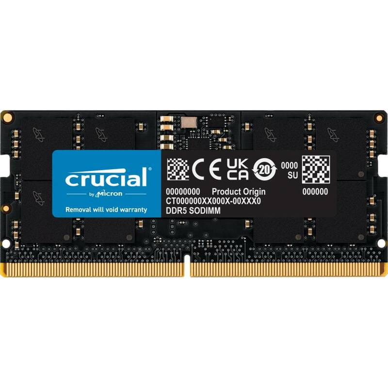 Модуль памяти SO-DIMM 32GB/5600 DDR5 Crucial (CT32G56C46S5)