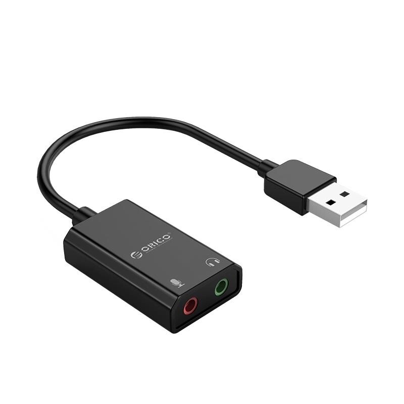 Звукова карта Orico (CA911455) SKT2-BK Black USB2.0-Audio