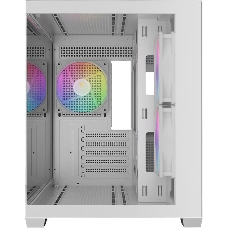 Корпус Gamdias Aura GC10M V2 WH ARGB White без БП