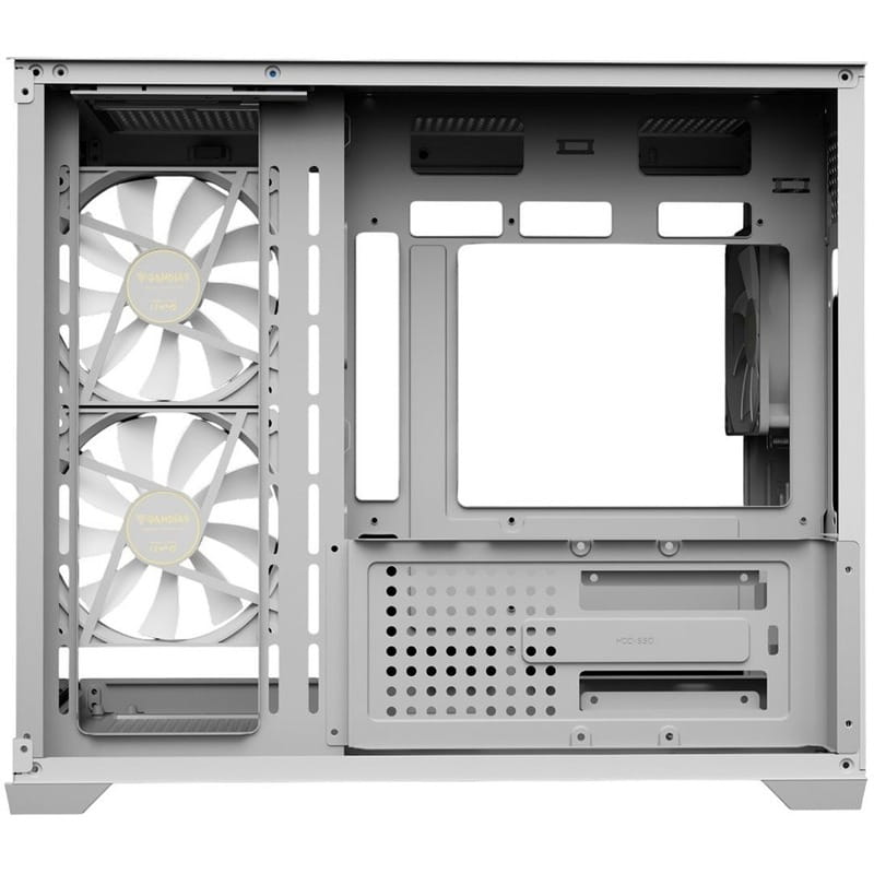 Корпус Gamdias Aura GC10M V2 WH ARGB White без БП