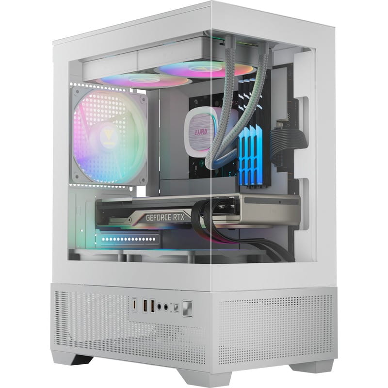 Корпус Gamdias Aura GC9M Elite WH ARGB White без БЖ