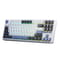 Фото - Клавиатура беспроводная Aula F87 Gasket Greywood V3 switch White (6948391208602) | click.ua