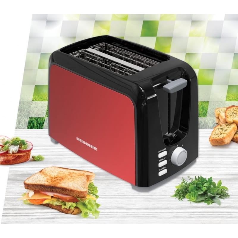 Тостер Heinner HTP-700BKRD