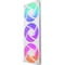 Фото - Вентилятор NZXT F420 RGB Core White (RF-U42HF-W1) | click.ua
