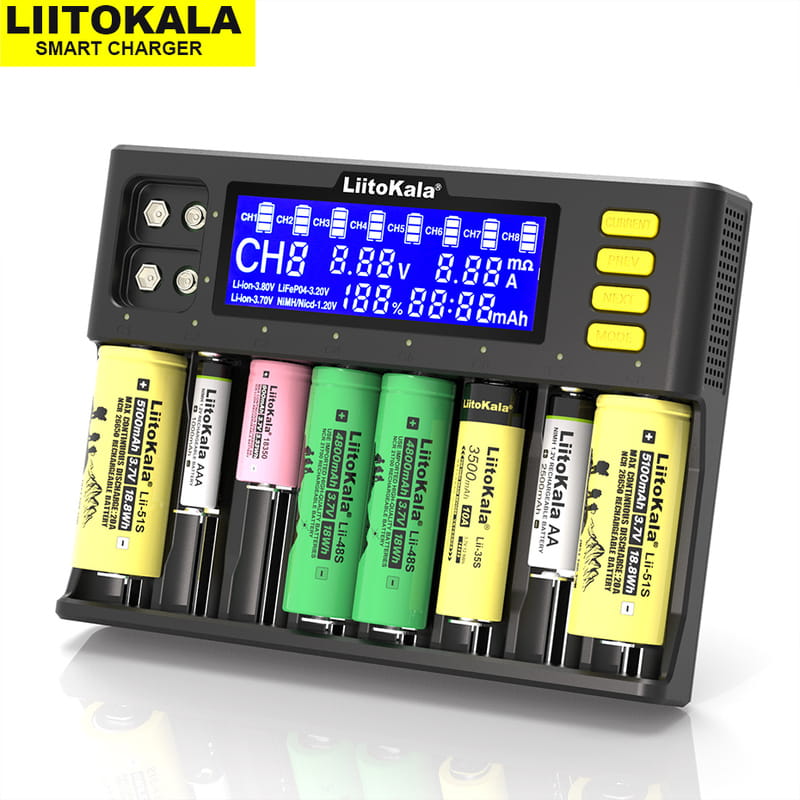 Заряднoe устройство Liitokala Lii-S8