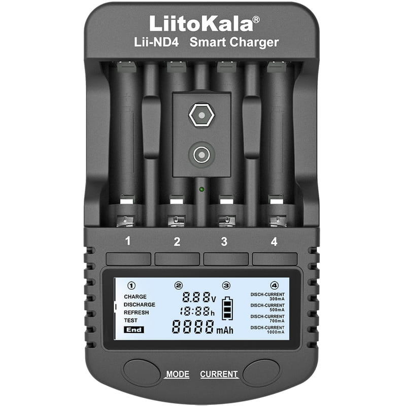 Зарядний пристрій Liitokala Lii-ND4
