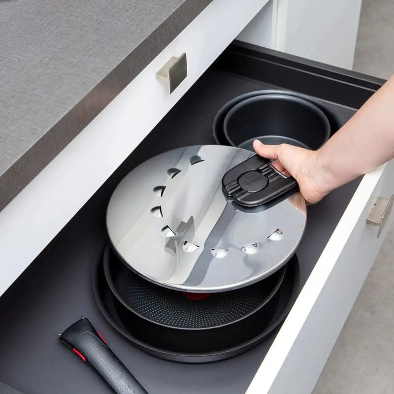 Крышка с защитой от разбрызгивания Tefal Ingenio 20-28 см (L9829853)