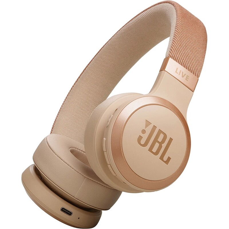 Bluetooth-гарнітура JBL Live 670NC Sandstone (JBLLIVE670NCSAT)