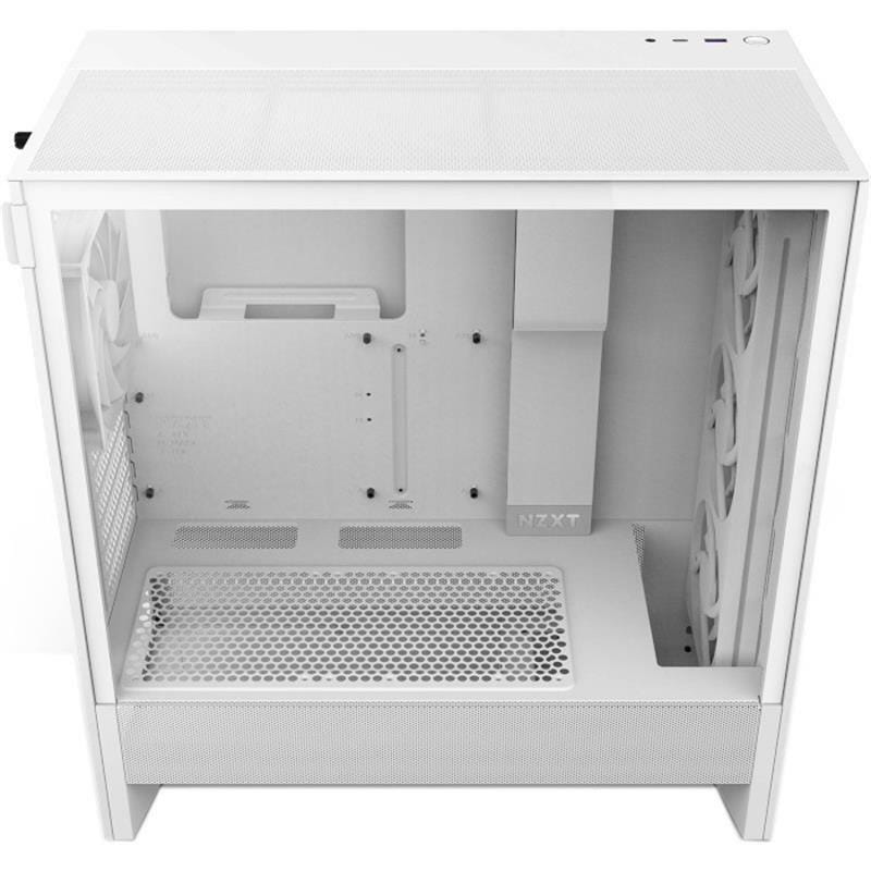 Корпус NZXT H5 Flow RGB White (CC-H52FW-R1) без БП