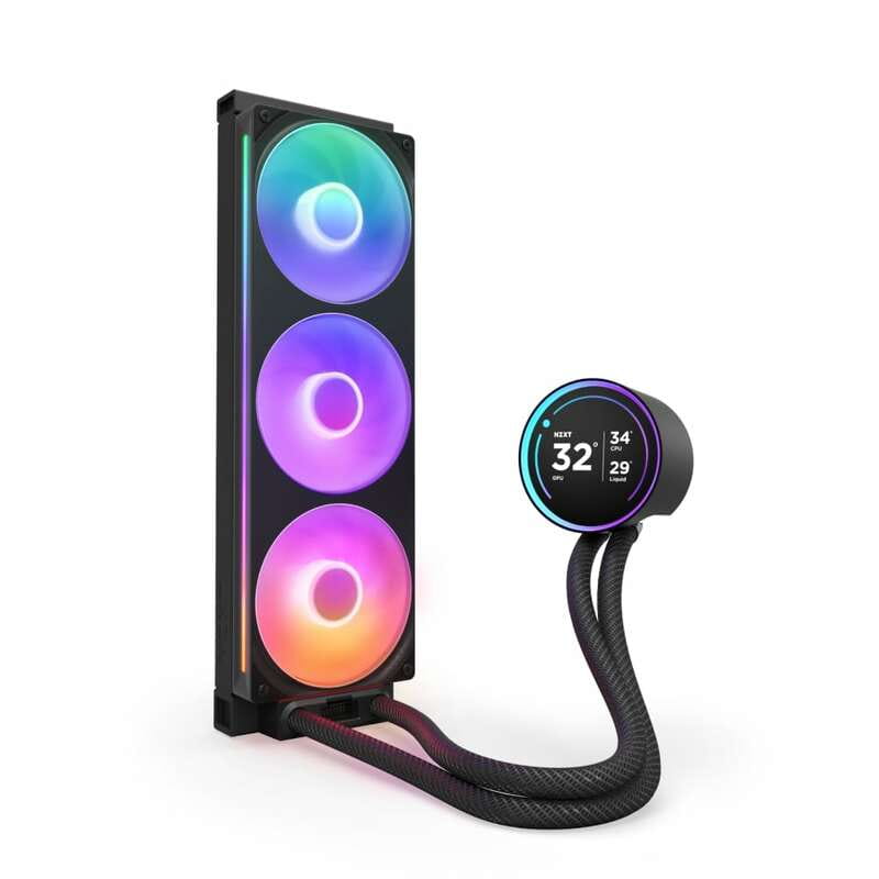 Система водяного охлаждения NZXT Kraken Elite 360 RGB Black (RL-KR36E-B2)