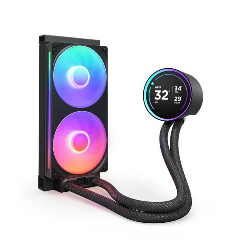 Система водяного охлаждения NZXT Kraken Elite 240 RGB Black (RL-KR24E-B2)