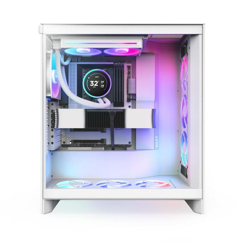 Система водяного охолодження NZXT Kraken Elite 240 RGB White (RL-KR24E-W2)