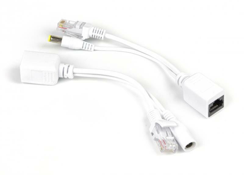 PoE адаптер Gembird PP12-POE-0.15M-W
