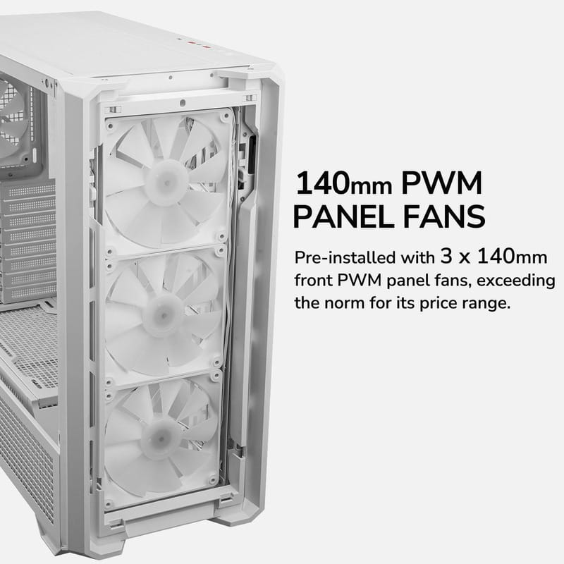 Корпус Cougar MX600 RGB White без БЖ