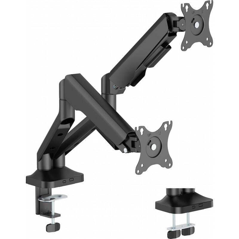 Крепление настольное для двух мониторов OfficePro 17-35" Black (MA442B)