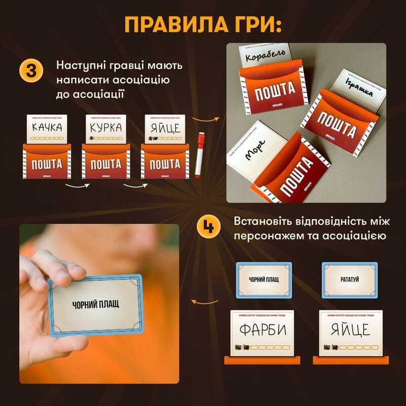 Гра для компанії Orner Секретні персонажі (orner-2929)