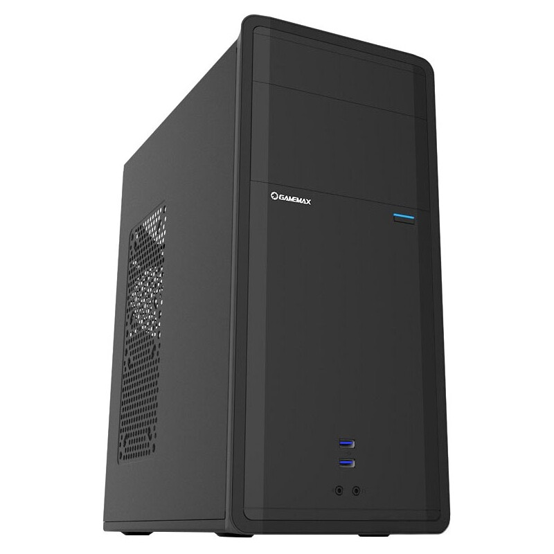 Корпус GameMax ET-209-NP-2U3 Black без БП