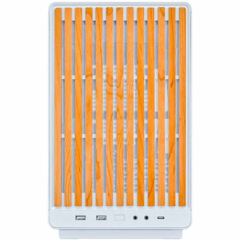 Корпус Lian Li A3-mATX Wooden Front Panel White (G99.A3W-WD.00) без БЖ