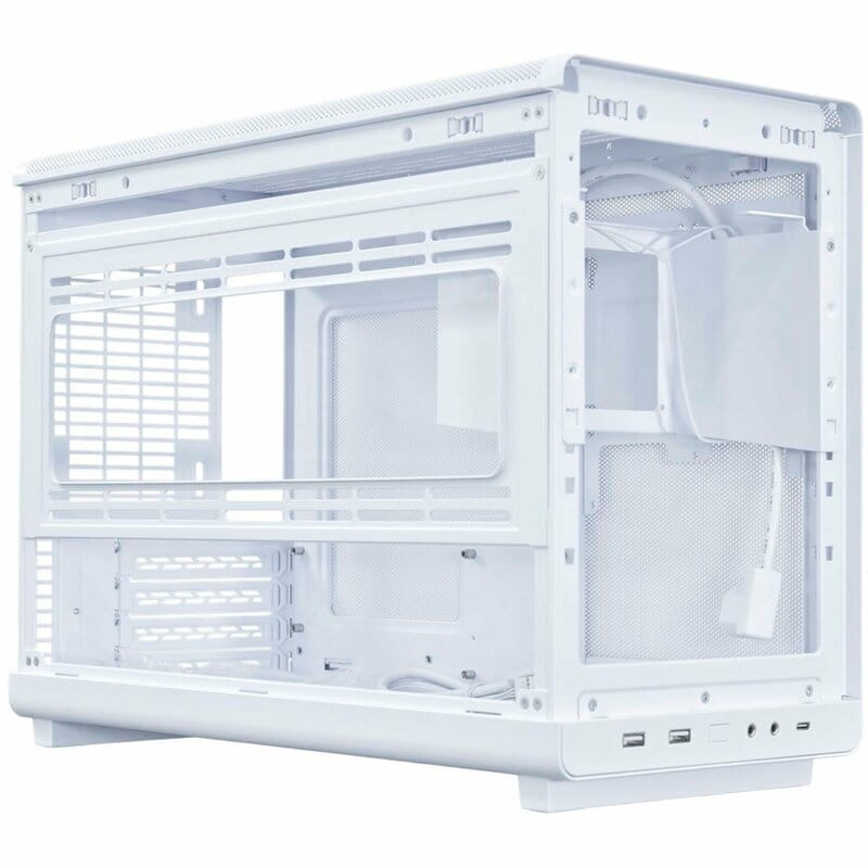 Корпус Lian Li A3-mATX Wooden Front Panel White (G99.A3W-WD.00) без БЖ