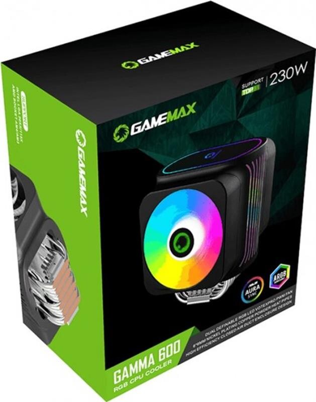Кулер процесорний GameMax Gamma 600 ARGB