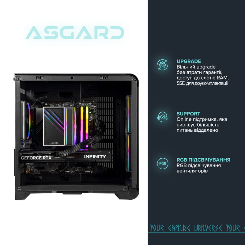 Персональний комп`ютер ASGARD (A75F.32.S10.56T.6047)