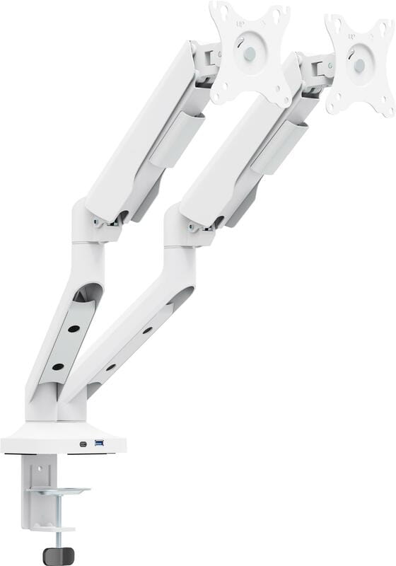 Кріплення настільне для двох моніторів OfficePro 17-35" White (MA452W)