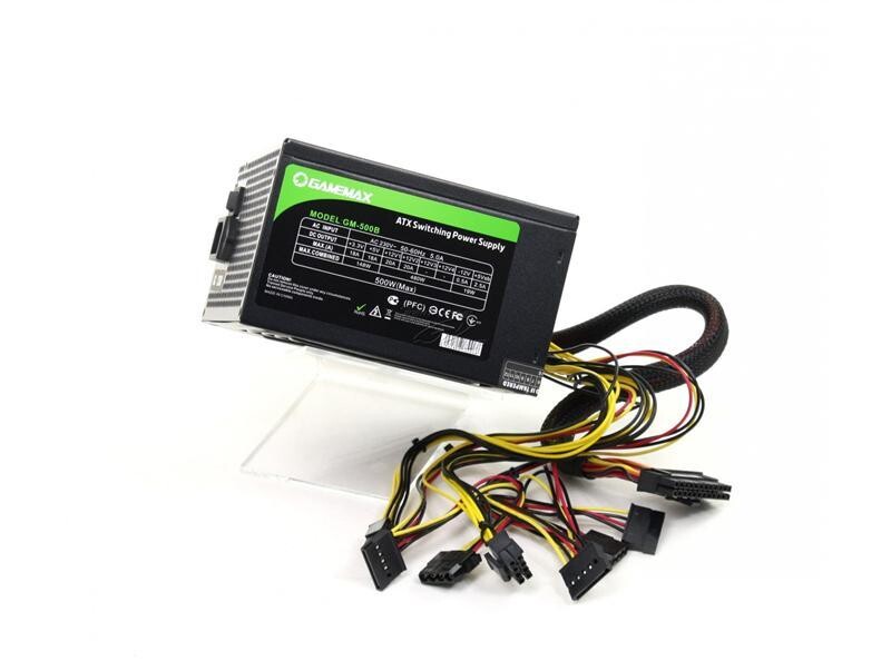 Блок живлення GameMax GM-500B 500W Black