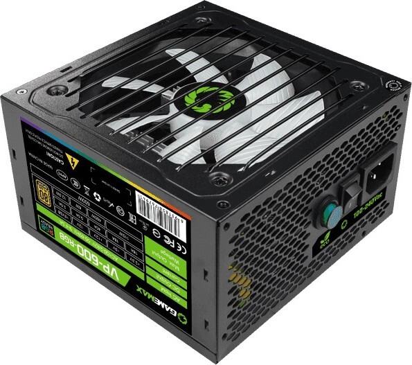 Блок живлення GameMax VP-600-RGB 600W