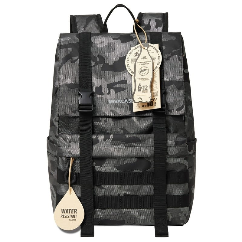 Рюкзак Rivacase Sherwood 7621 15 л Grey Camo