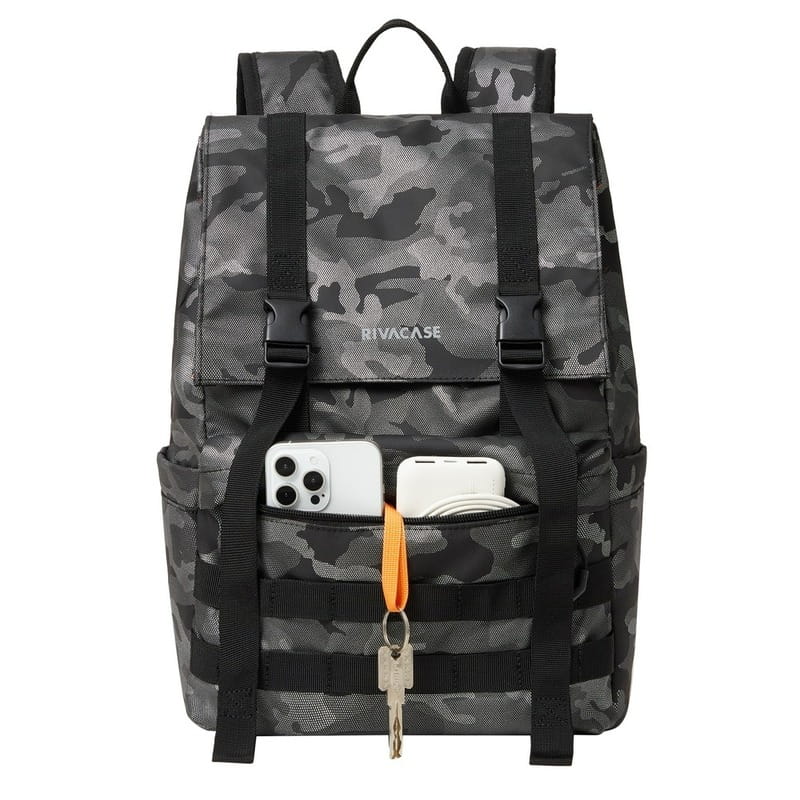 Рюкзак Rivacase Sherwood 7621 15 л Grey Camo