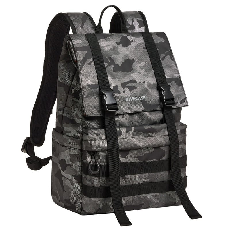 Рюкзак Rivacase Sherwood 7621 15 л Grey Camo