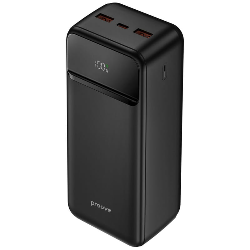 Універсальна мобільна батарея Proove Illuminator 2 22.5W 30000mAh Black (PBIP30212201)