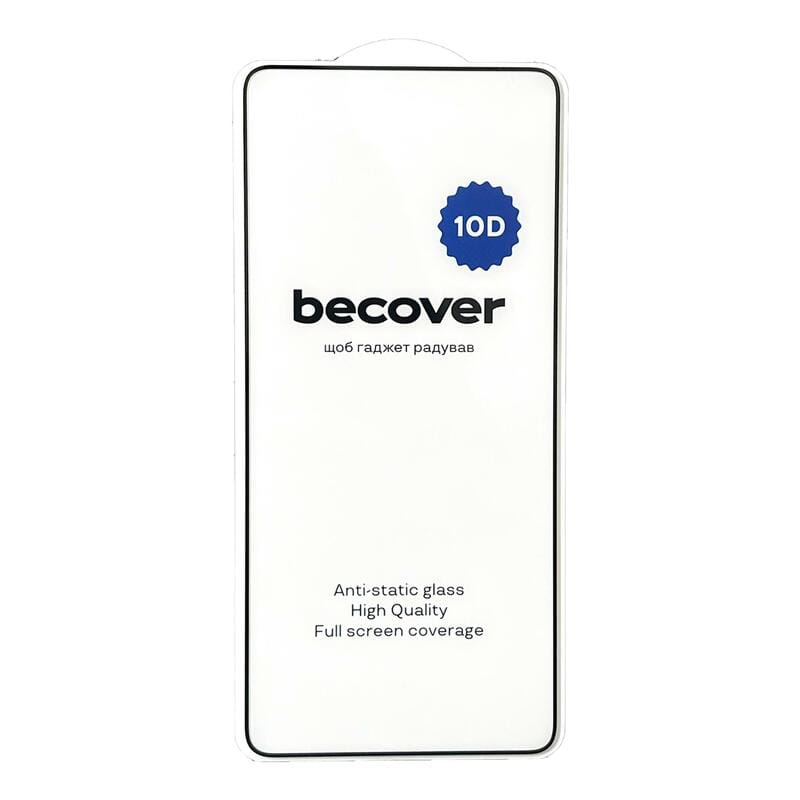 Захисне скло BeCover для Xiaomi Redmi Note 13 Pro+ 5G 10D Black (711379)