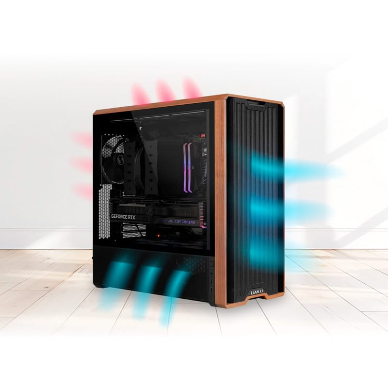 Корпус Lian Li Lancool 217 Black (G99.LAN217X.00) без БП