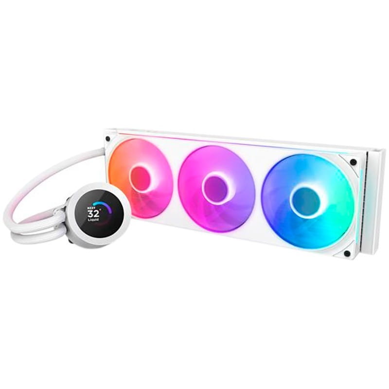 Система водяного охлаждения NZXT Kraken Plus 360 RGB V2 White (RL-KR360-W2)