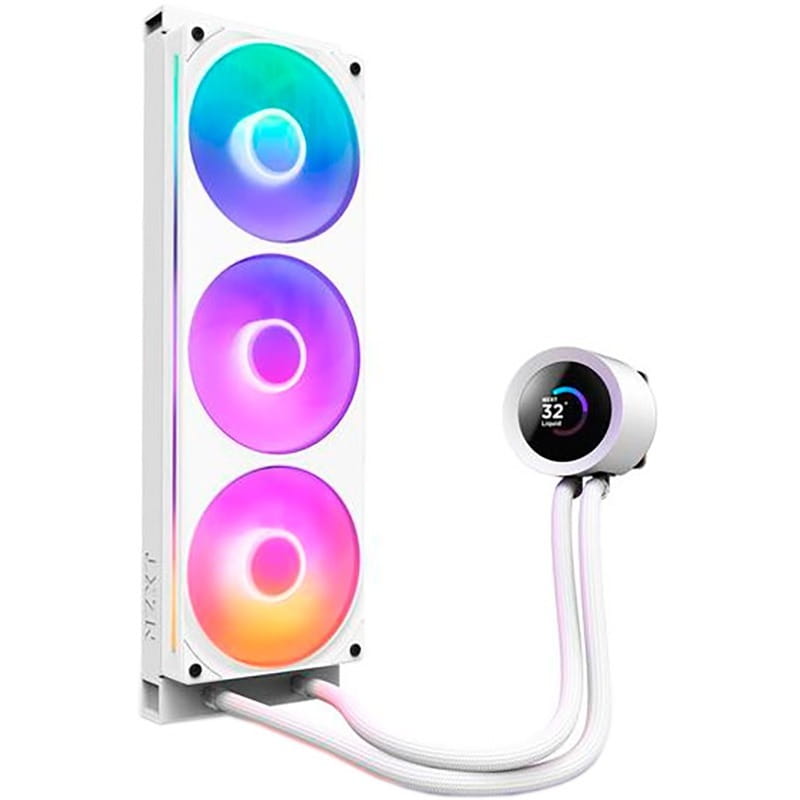 Система водяного охлаждения NZXT Kraken Plus 360 RGB V2 White (RL-KR360-W2)