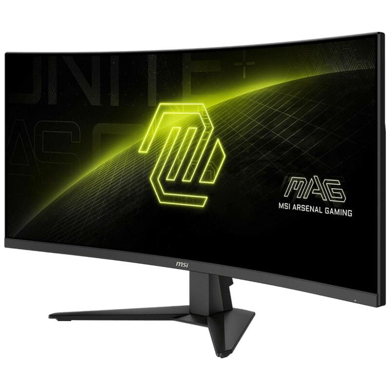 Монітор MSI 34" MAG 346CQ (9S6-3DD71M-001) VA Black 180Hz Curved