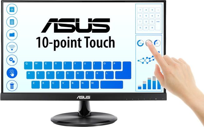 Монитор Asus 21.5" VT229H (90LM0490-B02170) IPS Black