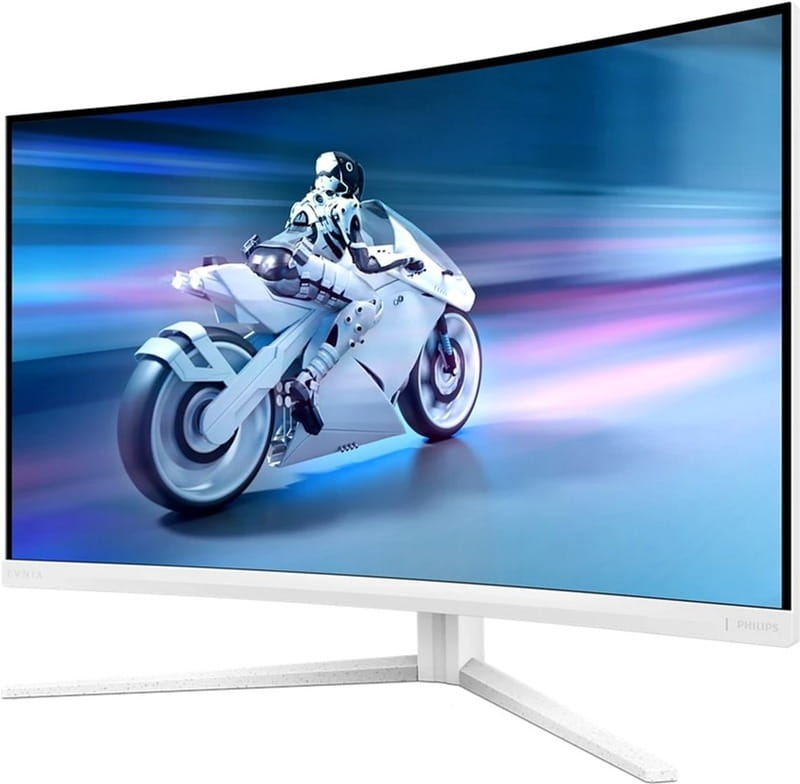Монитор Philips 31.5" 32M2C5501/00 VA White 180Hz Curved