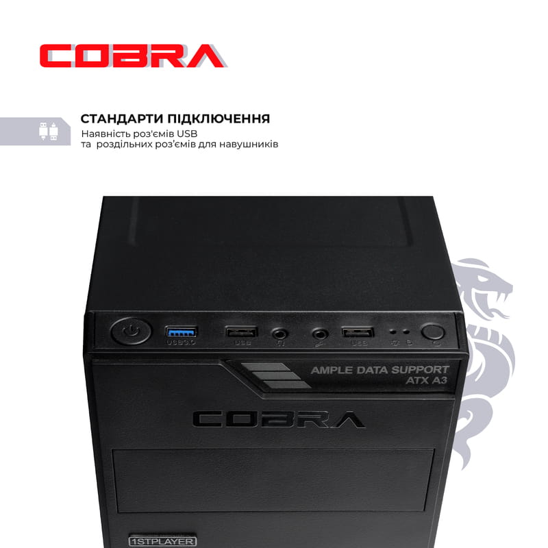 Персональний комп`ютер COBRA Optimal (I121.16.H2S4.INT.25009)