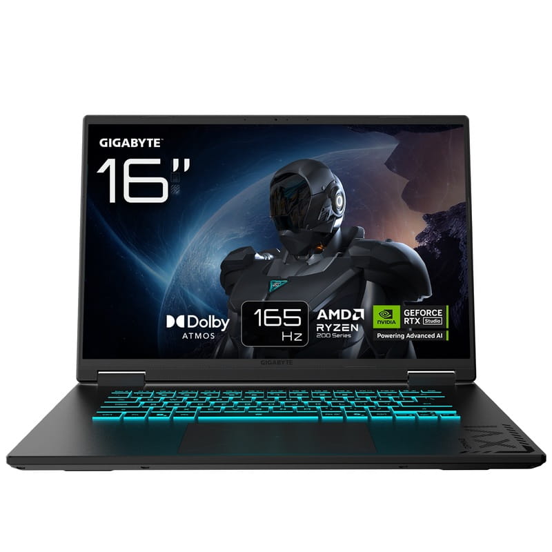 Ноутбук Gigabyte Gaming A16 (3VHK3UA893SD) Black Steel